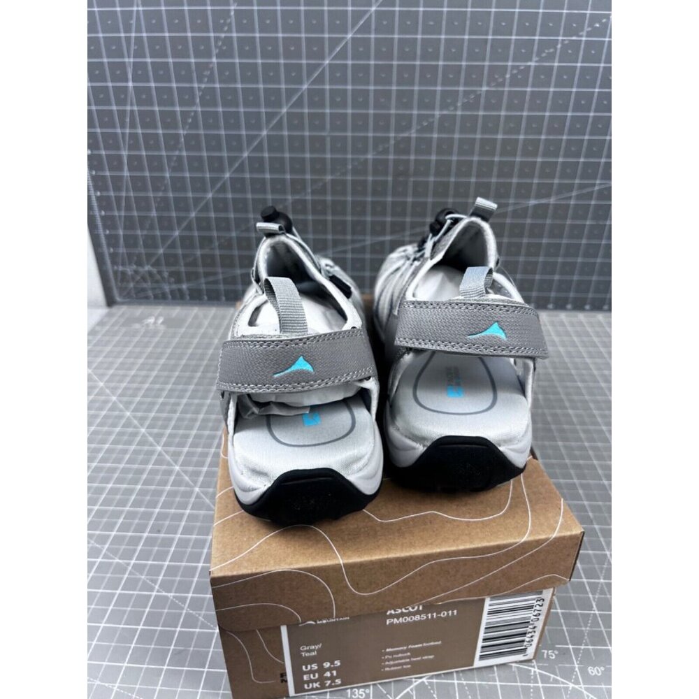 Pacific Mountain Ascot Sandal Women's 9.5 US Gray/Teal Water Fishing Outdoors ~~ - Picture 4 of 8